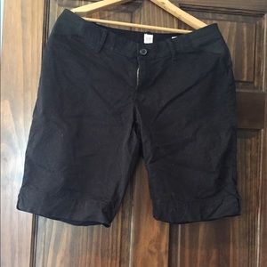 Black Gap Chino Pregnancy short